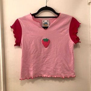 UNIF | Tops | Unif Strawberry Tee 